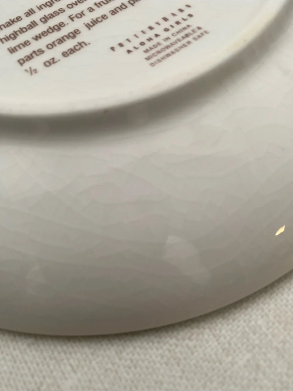 Pottery Barn set pottery